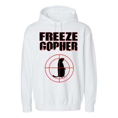 Freeze Gopher Target Garment-Dyed Fleece Hoodie