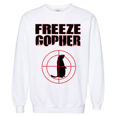 Freeze Gopher Target Garment-Dyed Sweatshirt
