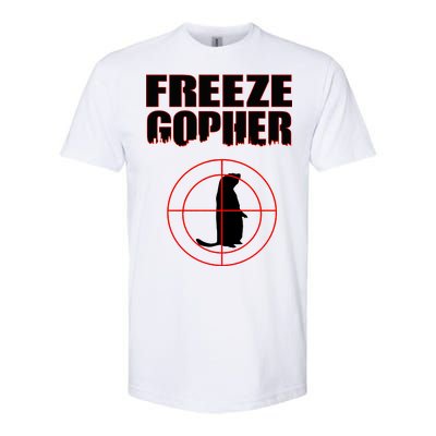 Freeze Gopher Target Softstyle CVC T-Shirt