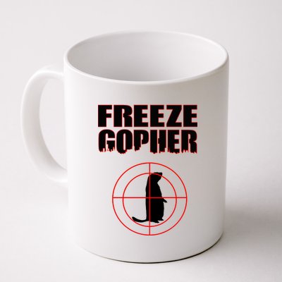 Freeze Gopher Target Coffee Mug