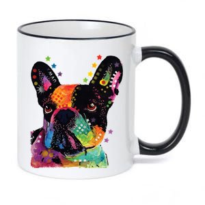 French Bulldog Dog Dean Russo 11oz Black Color Changing Mug