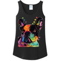 French Bulldog Dog Dean Russo Ladies Essential Tank