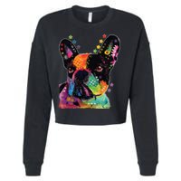 French Bulldog Dog Dean Russo Cropped Pullover Crew