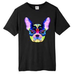 French Bulldog Geometric Tall Fusion ChromaSoft Performance T-Shirt