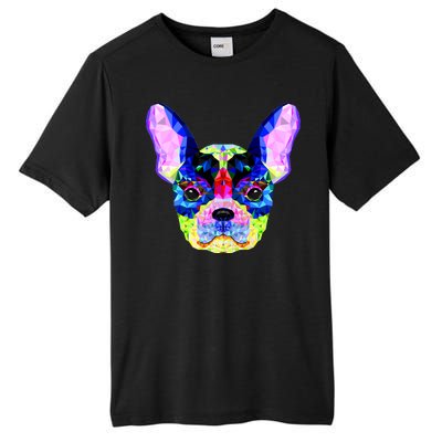 French Bulldog Geometric Tall Fusion ChromaSoft Performance T-Shirt