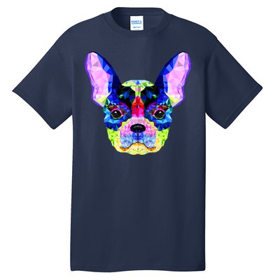 French Bulldog Geometric Tall T-Shirt