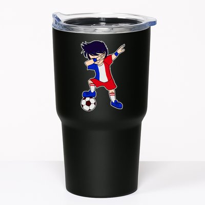 French Dabbing Soccer Boy France Tumbler