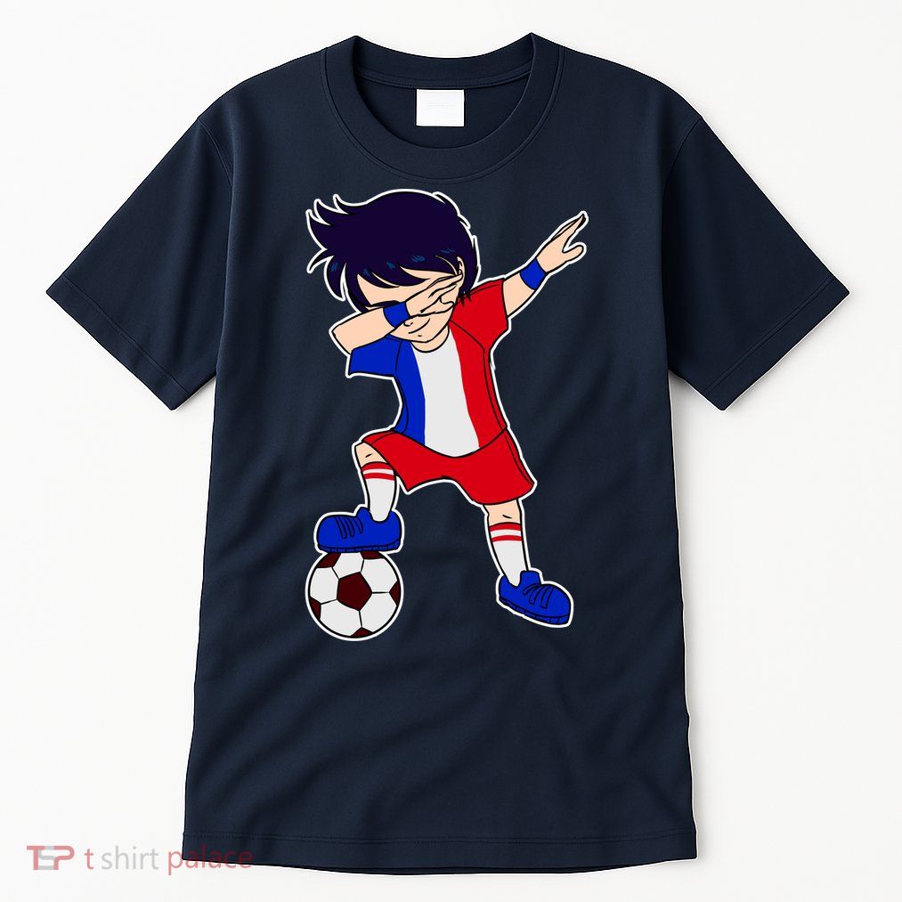 French Dabbing Soccer Boy France Tall T-Shirt