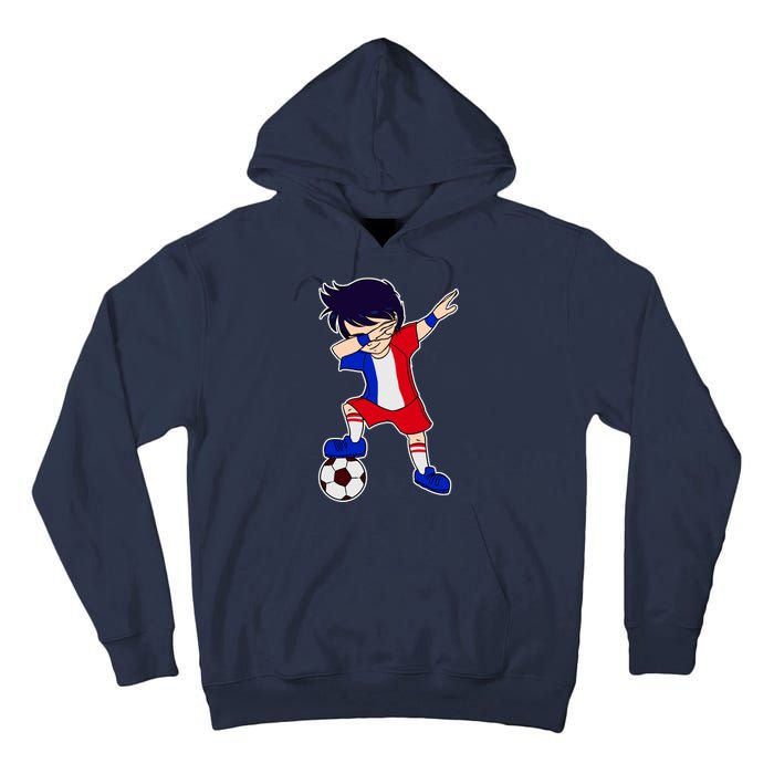 French Dabbing Soccer Boy France Tall Hoodie