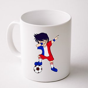 French Dabbing Soccer Boy France Coffee Mug