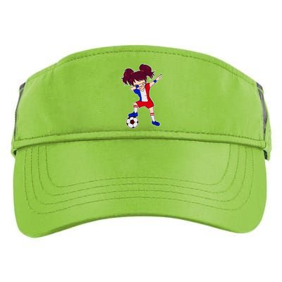 French Dabbing Soccer Girl France Adult Drive Performance Visor