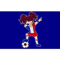 French Dabbing Soccer Girl France Bumper Sticker