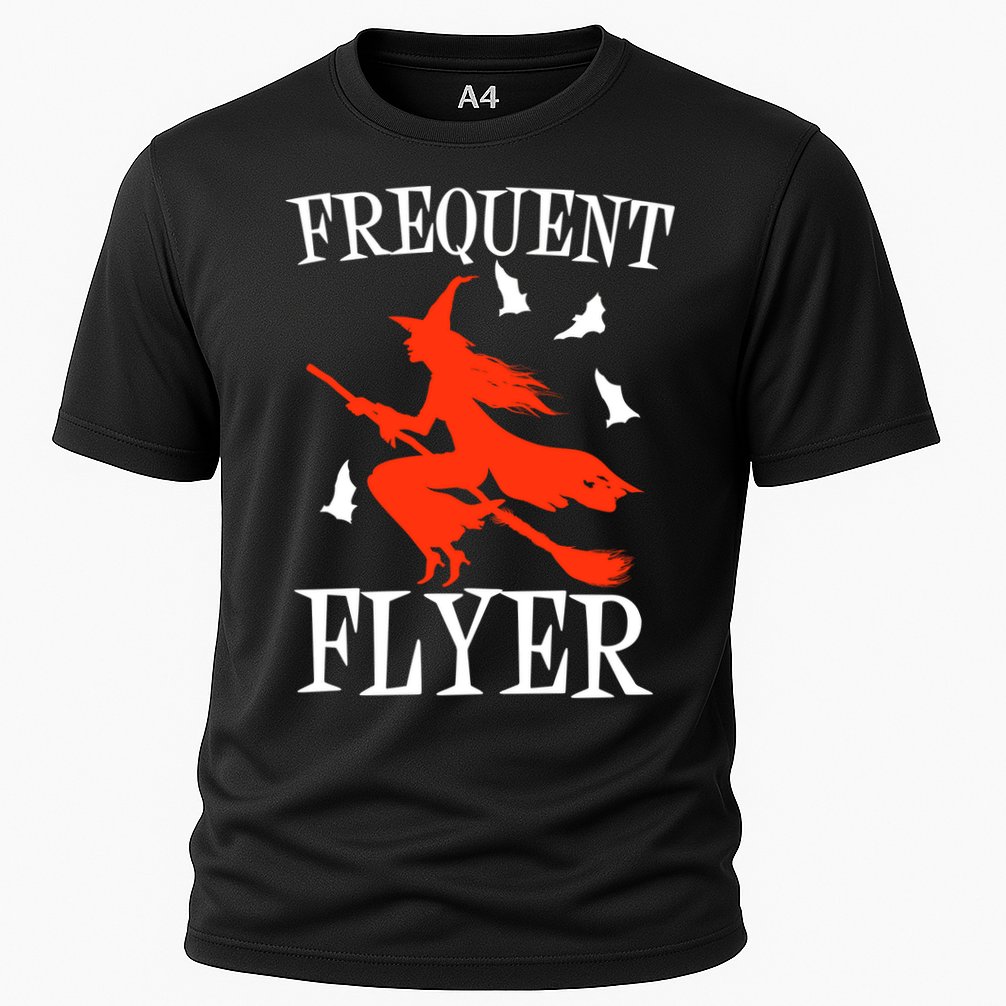 Frequent Flyer Witch Cooling Performance Crew T-Shirt