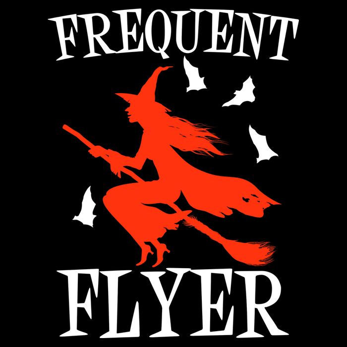 Frequent Flyer Witch Cooling Performance Crew T-Shirt