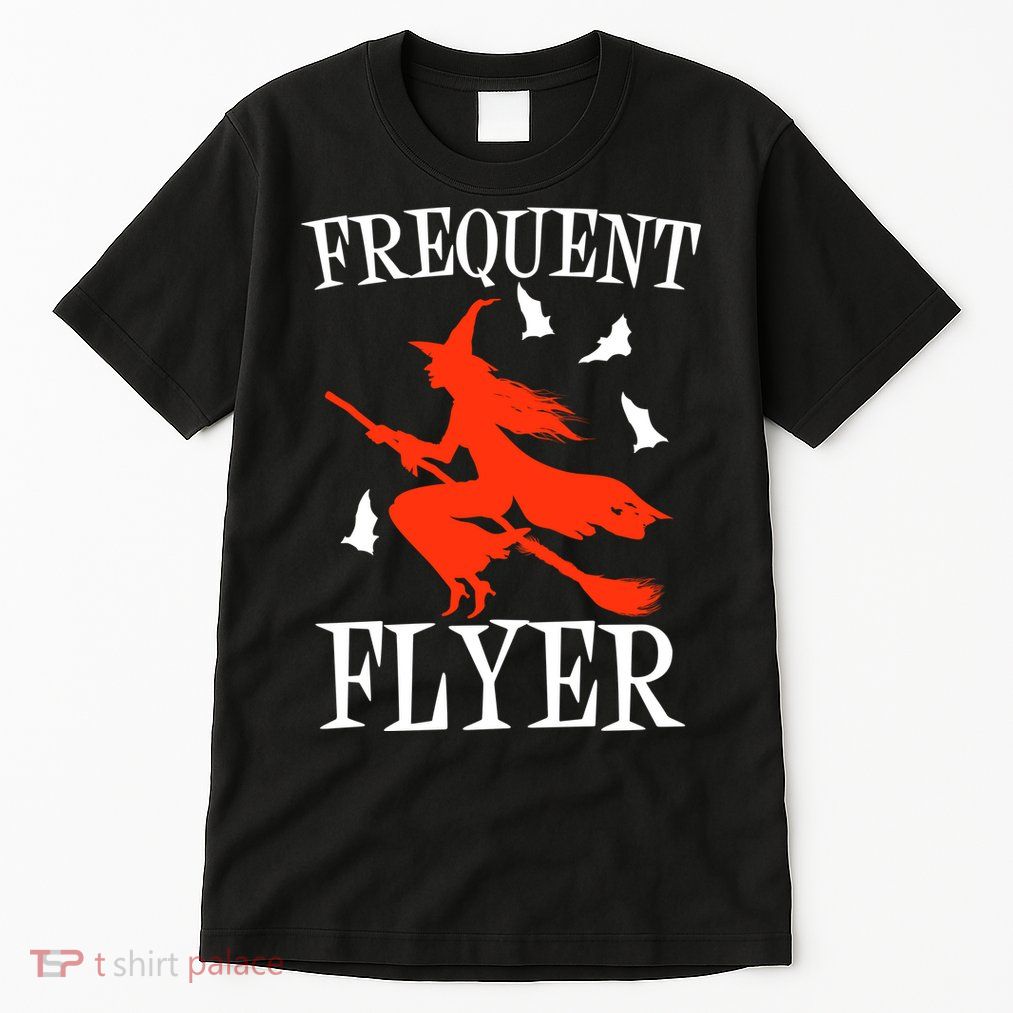 Frequent Flyer Witch Tall T-Shirt
