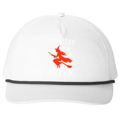 Frequent Flyer Witch Snapback Five-Panel Rope Hat