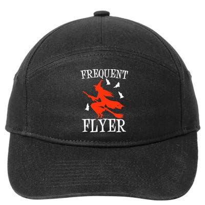 Frequent Flyer Witch 7-Panel Snapback Hat