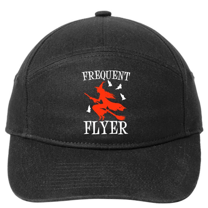 Frequent Flyer Witch 7-Panel Snapback Hat