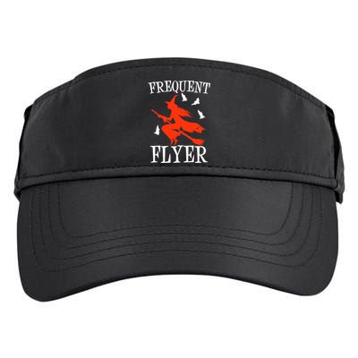 Frequent Flyer Witch Adult Drive Performance Visor