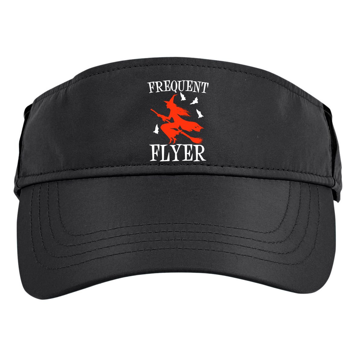 Frequent Flyer Witch Adult Drive Performance Visor
