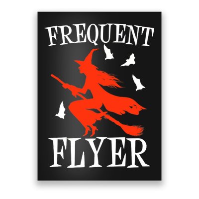 Frequent Flyer Witch Poster