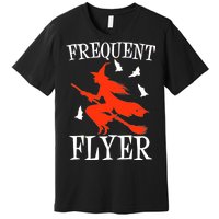 Frequent Flyer Witch Premium T-Shirt