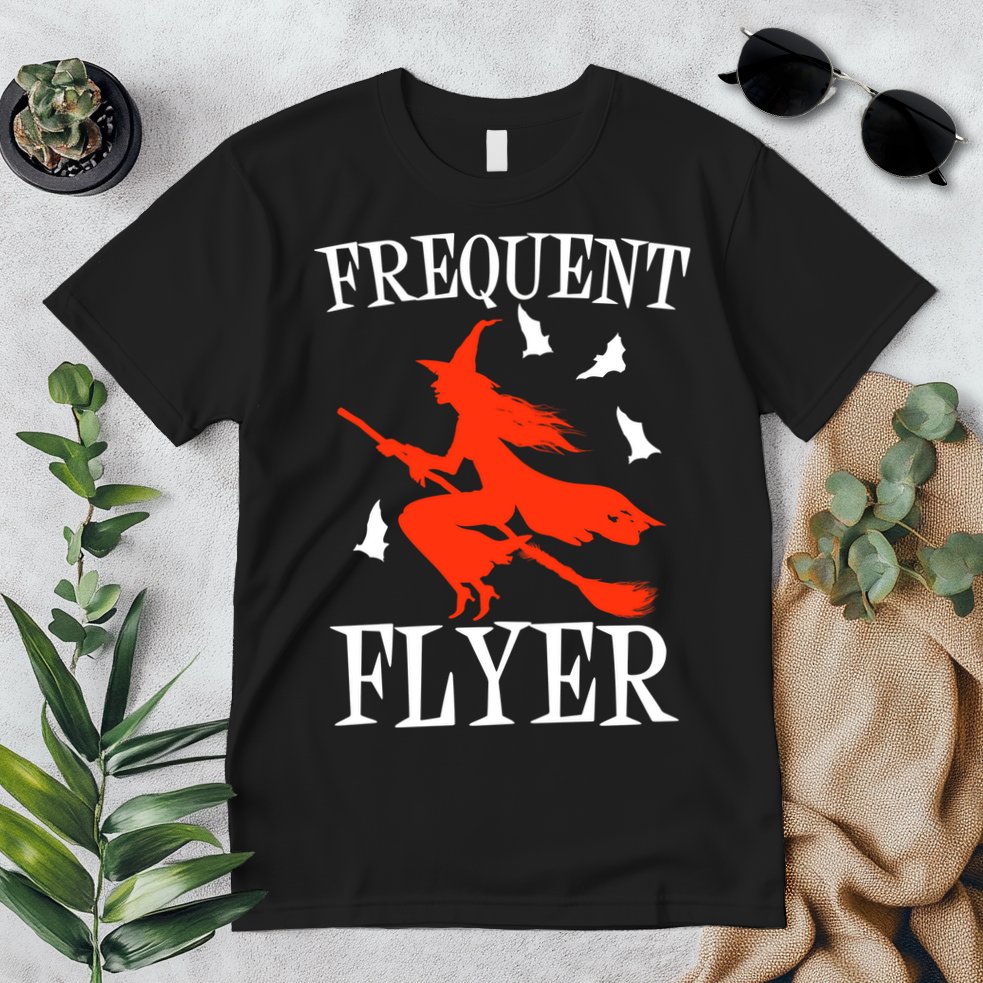 Frequent Flyer Witch Premium T-Shirt
