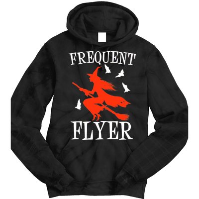 Frequent Flyer Witch Tie Dye Hoodie