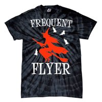 Frequent Flyer Witch Tie-Dye T-Shirt