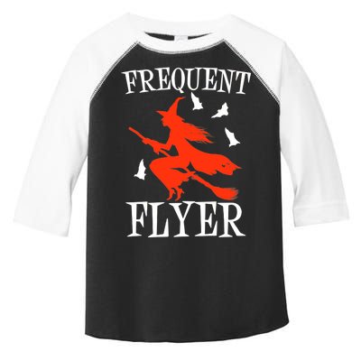 Frequent Flyer Witch Toddler Fine Jersey T-Shirt