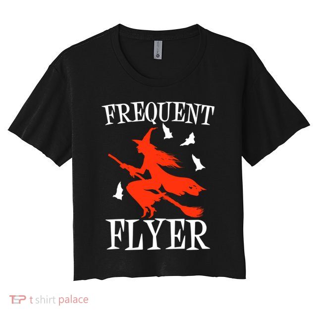 Frequent Flyer Witch Crop Top