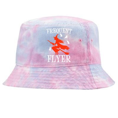 Frequent Flyer Witch Tie-Dyed Bucket Hat