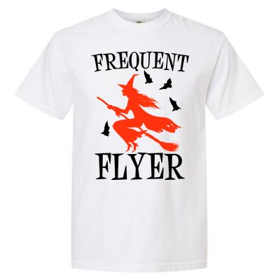 Frequent Flyer Witch Garment-Dyed Heavyweight T-Shirt