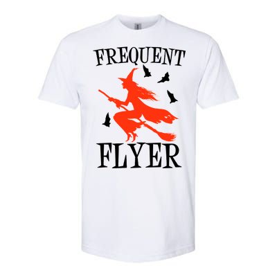 Frequent Flyer Witch Softstyle CVC T-Shirt