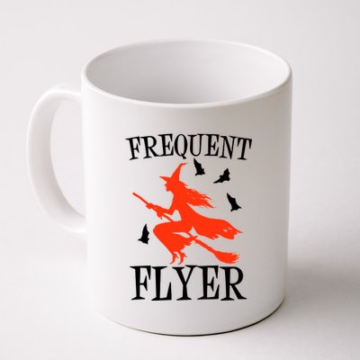 Frequent Flyer Witch Coffee Mug