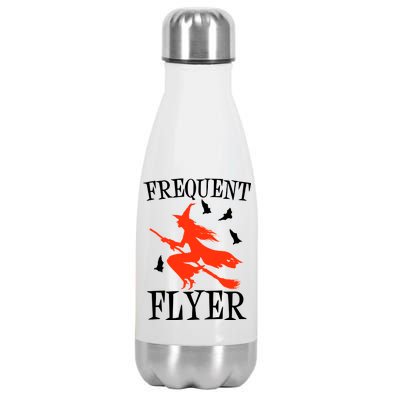 Frequent Flyer Witch Stainless Steel Insulated Water Bottle