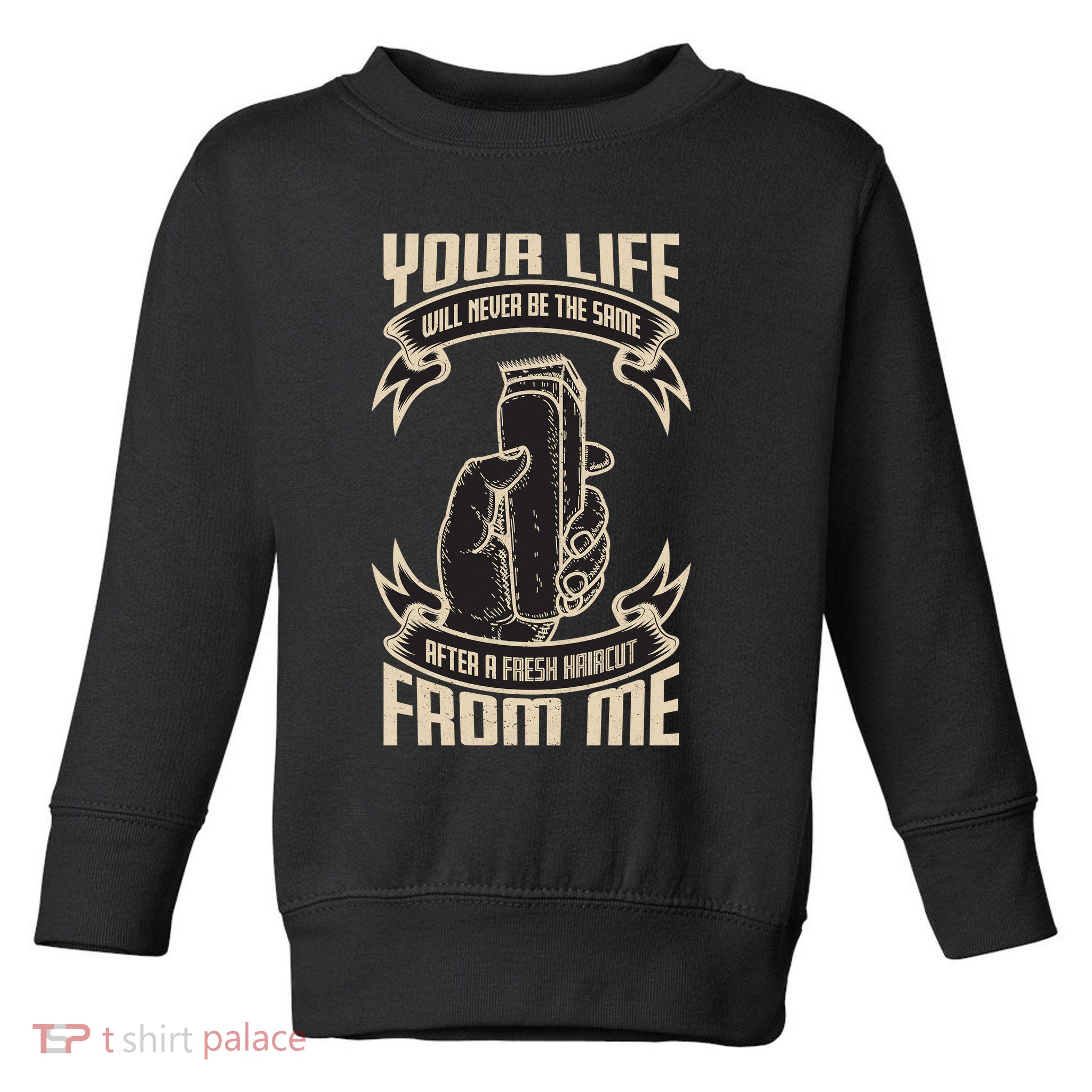 Fresh Haircut Toddler Sweatshirt
