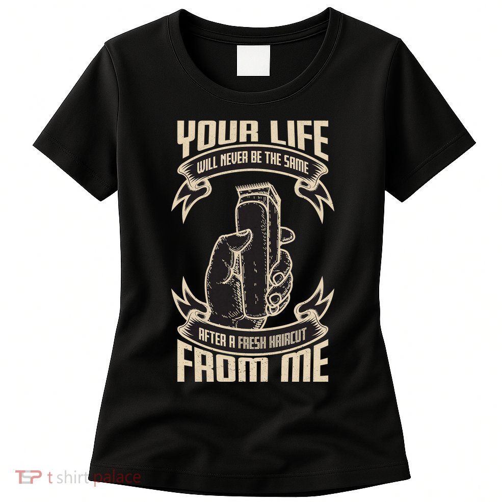 Fresh Haircut Womens T-Shirt