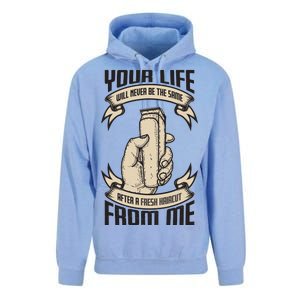 Fresh Haircut Unisex Surf Hoodie