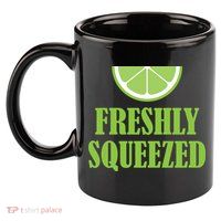 Freshly Squeezed 11oz C Handle Ceramic Mug