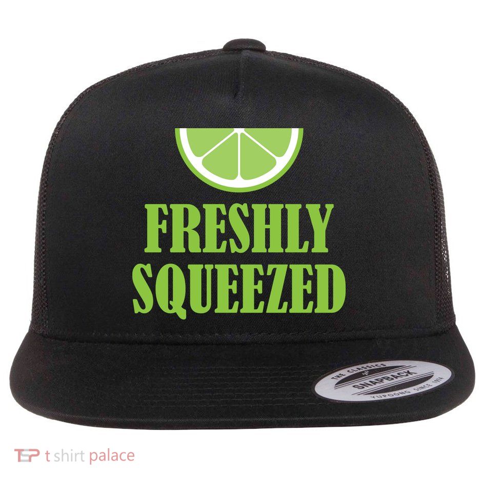 Freshly Squeezed Flat Bill Trucker Hat
