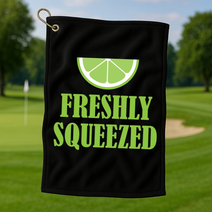 Freshly Squeezed Golf Towel