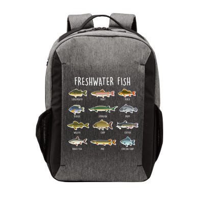 Freshwater Fish - 100 Different Types Vector Backpack