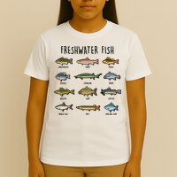 Freshwater Fish - 100 Different Types T-Shirt