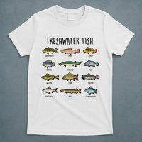 Freshwater Fish - 100 Different Types T-Shirt