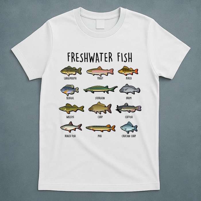 Freshwater Fish - 100 Different Types T-Shirt