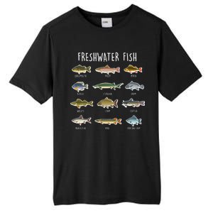 Freshwater Fish Tall Fusion ChromaSoft Performance T-Shirt