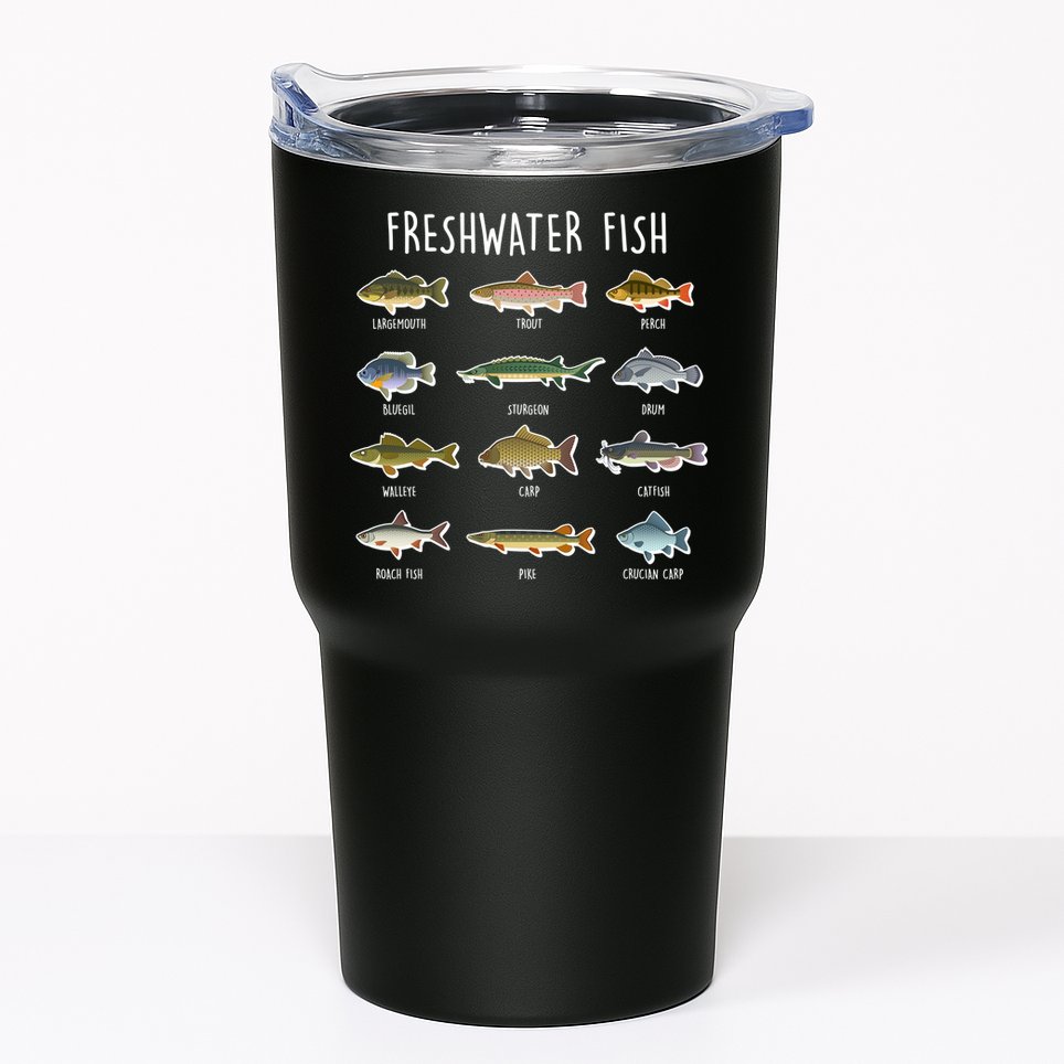 Freshwater Fish Tumbler