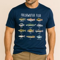 Freshwater Fish Cooling Performance Crew T-Shirt