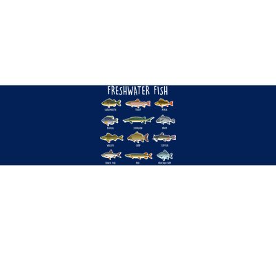 Freshwater Fish Bumper Sticker